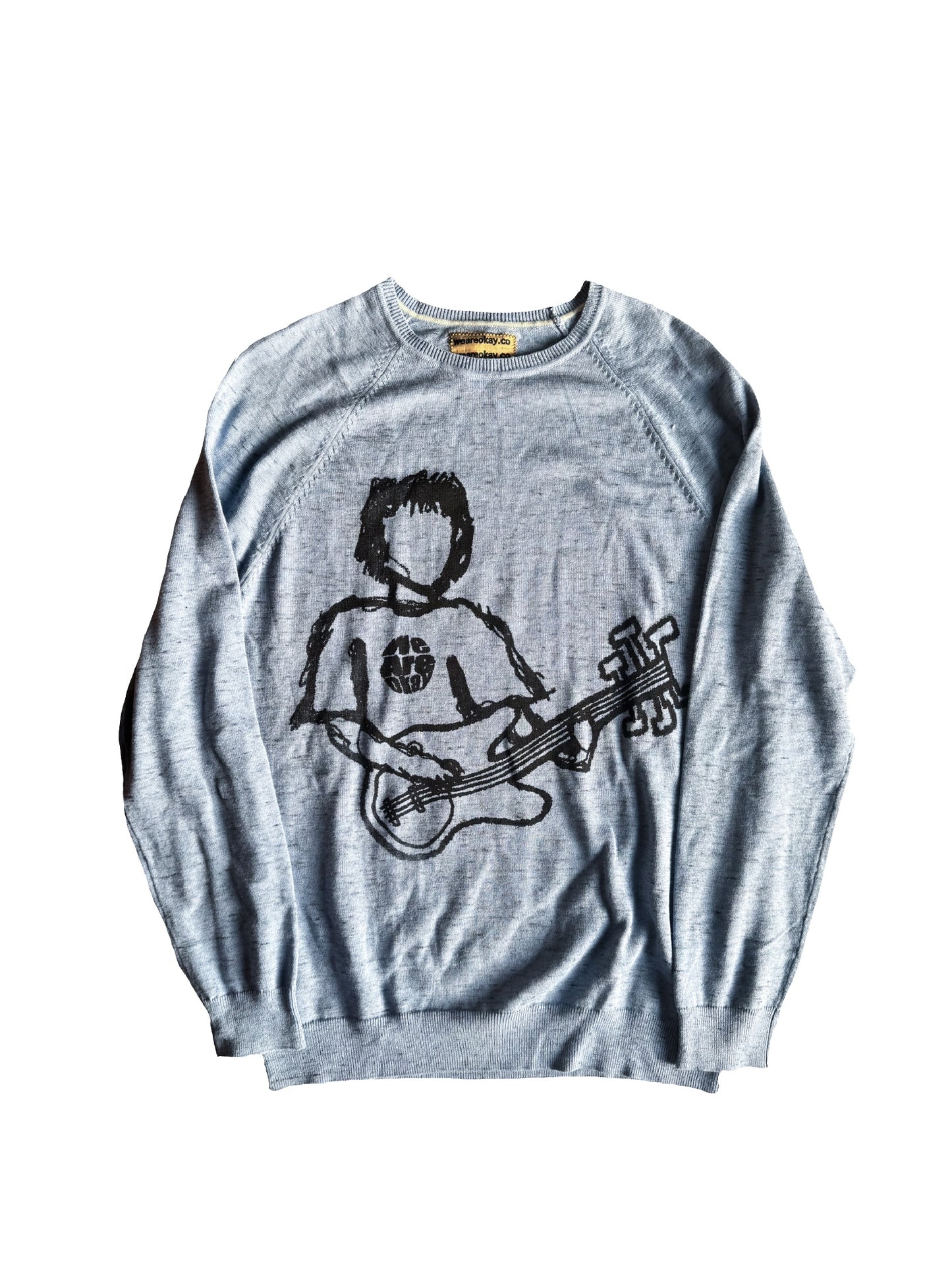 BLUE GREY ROCKSTAR KNIT (M)