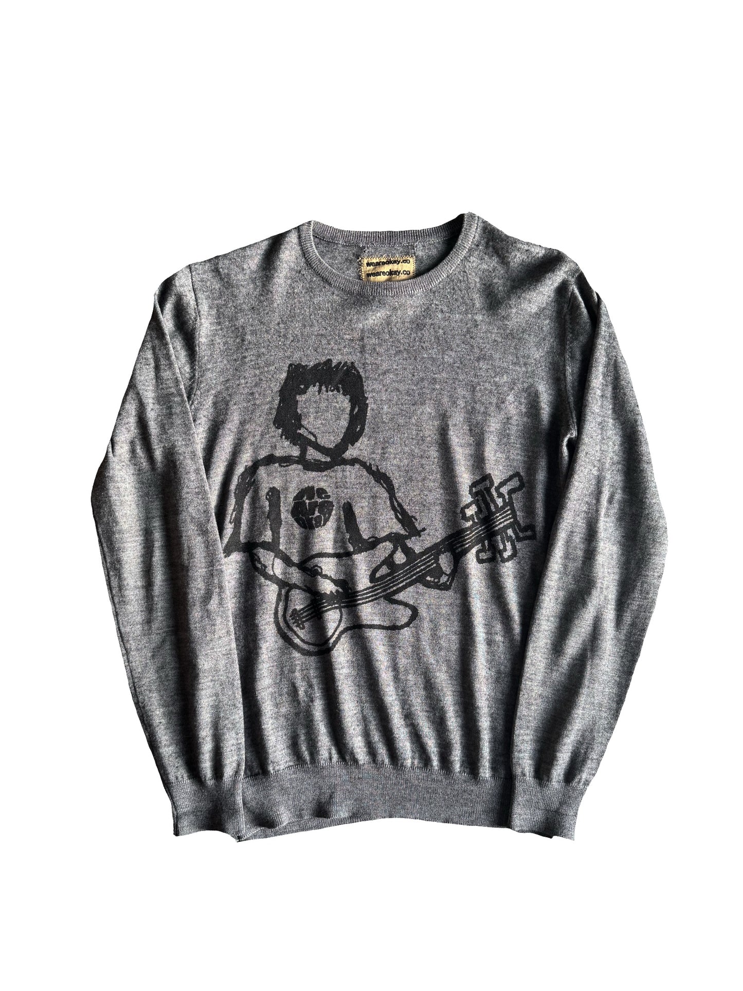 GREY ROCKSTAR KNIT (S)