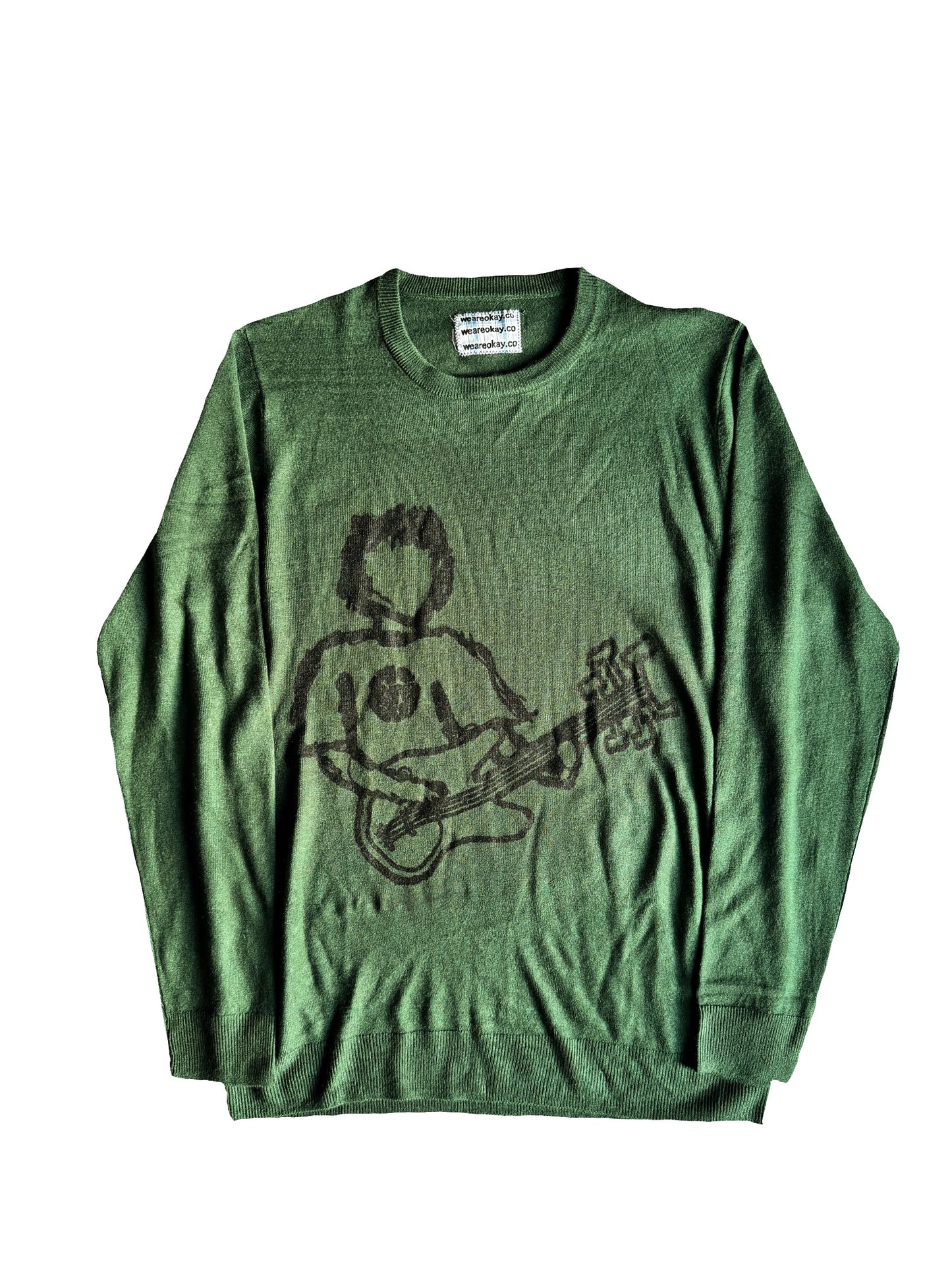 GREEN ROCKSTAR KNIT (M)