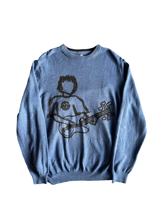 NAVY ROCKSTAR KNIT (M)