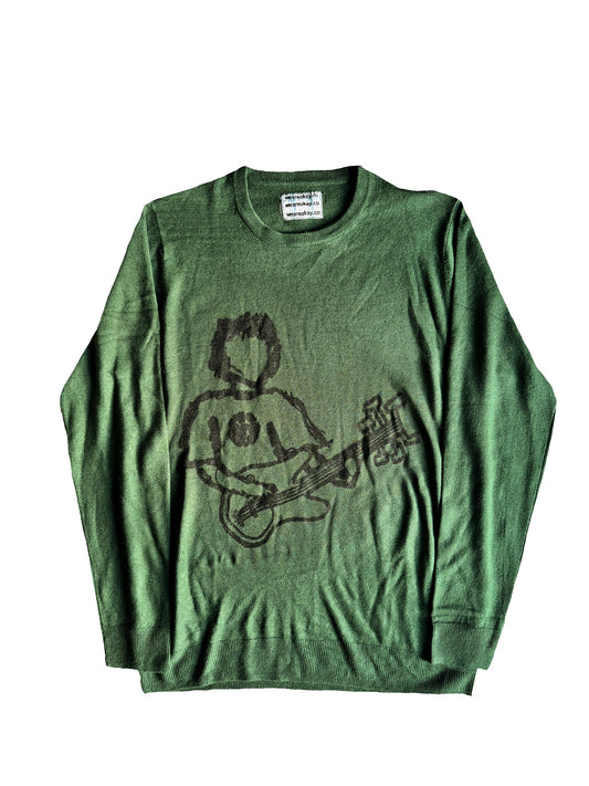 GREEN ROCKSTAR KNIT (M)