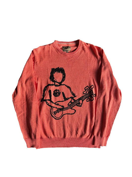 SALMON ROCKSTAR KNIT (M)