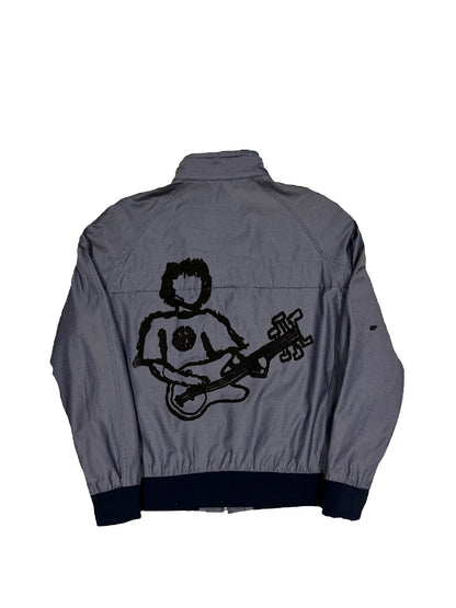 BLUEY-GREY ROCKSTAR JACKET (S)